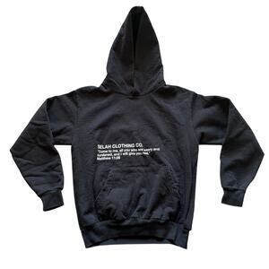 Sacrifice Selah Clothing Philip Bowles Men’s Hoodie Size Medium Black